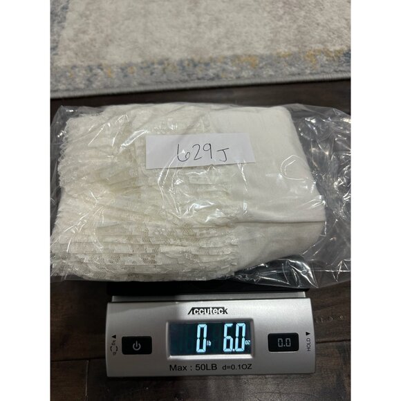 LOGO Layers by Lori Goldstein Tank Top White Sz Large Sleeveless Lace Hem Casual - Picture 9 of 9